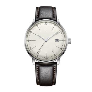 Wholesale Classic Mens Stainless Steel Back Watch Domed Crystal Curved Dial from china suppliers