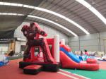 Ironman Superhero Inflatable Bounce House Combo Durable Easy Installation