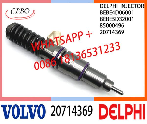 Common Rail Fuel Diesel Injector 20714369 BEBE4D06001 BEBE5D32001 85000496 E3.18