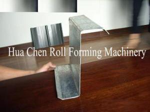 Wholesale Metal Roofing Z Purlin Roll Forming Machine For Color Steel Plate With CE / ISO from china suppliers