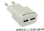 Mini Design Dual Port USB Charger 5V 3.1A 3100mA For Iphone Apple Samsung