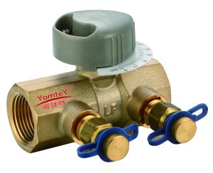 Wholesale YomteY LF Brass Circuit Setter Balancing Valve from china suppliers
