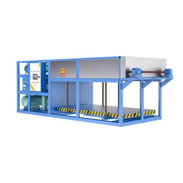 Large Type 40kg 50kg Ice Maker 249.9kw Direct Cooling Commercial Ice Block