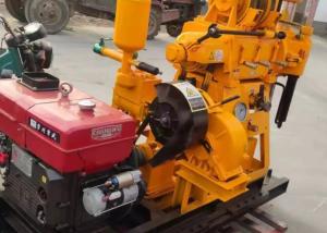 Wholesale Hydraulic Diesel Engine 200m Deep Water Well Borehole Drilling Rig For Exploration Sample Collecting from china suppliers