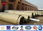 ISO9001 Alloy Electrical Steel Tubular Tower Pole Galvanized Power Transmission
