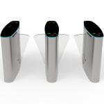 Rustproof Management Bi Directional Flap Barrier Turnstile OEM ODM