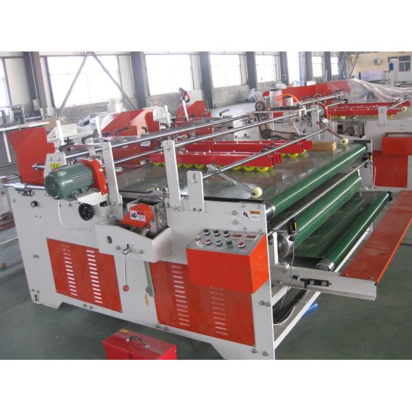 Pressure Model 1500mm Corrugated Box Folder Gluer Machine Semi Automatic
