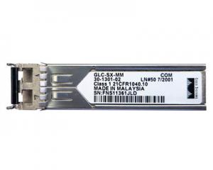 Wholesale Cisco GLC-SX-MM Optical Transceiver SFP,1.25Gb/s,GE,1000Base-SX,MMF,850nm,550M from china suppliers