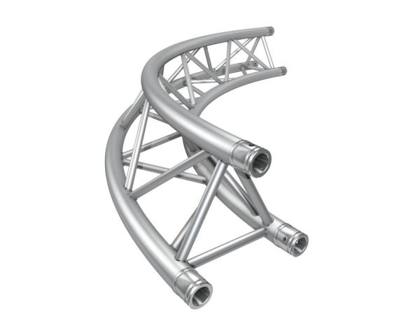 Different Degree Aluminum Spigot Flat Pin Truss 250*250*3m Length For Indoor