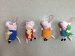 Peppa Pig Plush Toy Keychain Stuffed Toys For Promotion Gifts