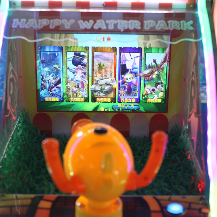coin operated kids water shooting Shooting Devil machine Arcade Indoor Amusement Juice House