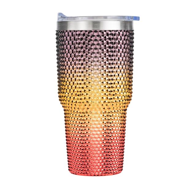 750ml Food Grade Custom Sparkly Water Bottle Iridescent Inlaid Diamond Glitter