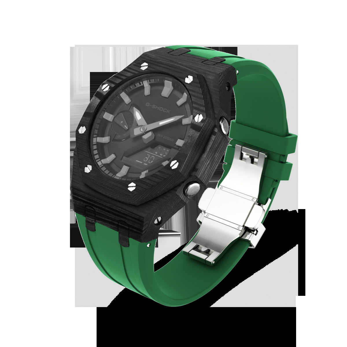 Customized Colors Casio Watch Case 45mm Metal G Shock Case Water Resistant