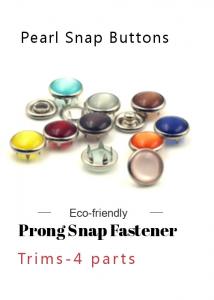Wholesale Bulk Brass Prong Snap Fastener | Pearl Snap Buttons from china suppliers