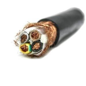 Wholesale 2 4 6 8 10 Core 0.3/0.5/0.75/1.5/2.5/4/6/10mm Copper Braid Shielded Cable for Anti-EMI from china suppliers