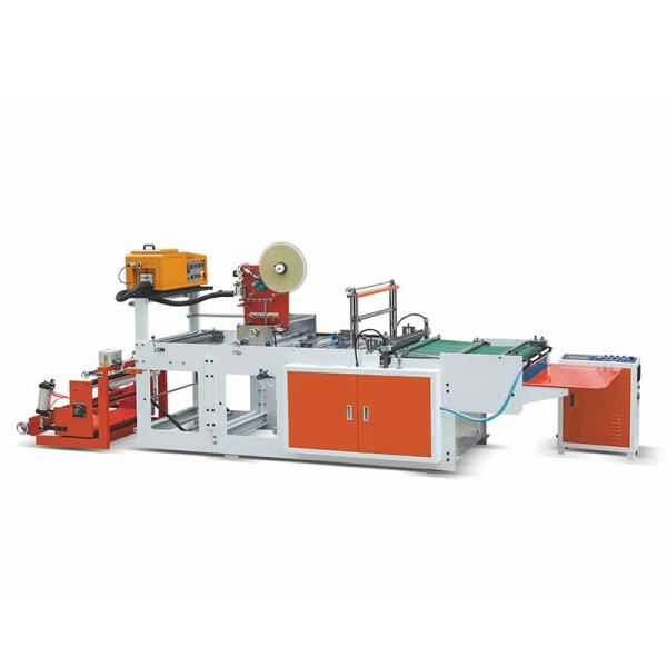 Continuous Roll Disposable Self Sealing courier bag making machine Manufacturer Manufacturing