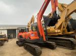 6 Ton DX60 0.2m3 Second Hand Hydraulic Crawler Excavator With Doosan Bucket