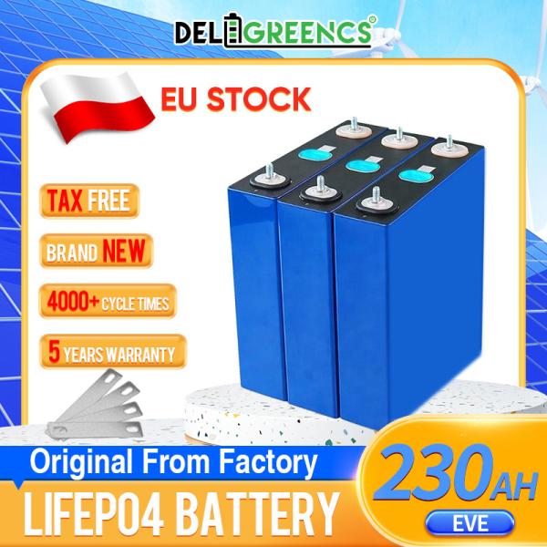 EVE 3.2V 230Ah 200ah Poland Warehouse Stock Lithium ion Battery Cell For Home