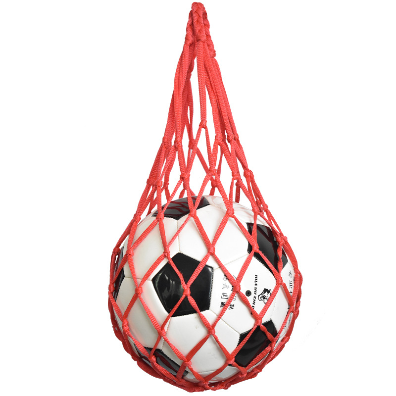 Promotional High Quality Factory Directly Wholesale Nylon Thread Bag Sport Ball basket ball mesh bag