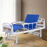 Manual Multifunctional Hospital Patient Bed Paralysis Turning Lift With Stool