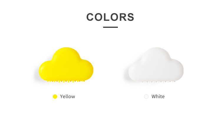Cloud Design Silicone Lamp Led Night Light For Kids Perfect Gift For Bedside Table 72g