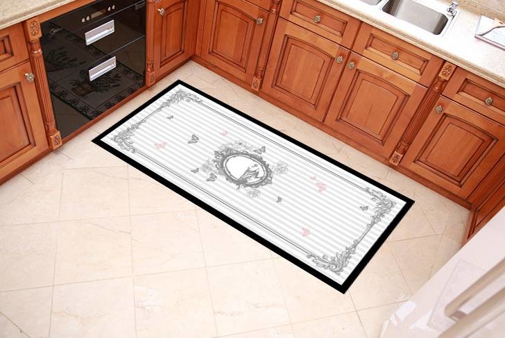 0.3cm - 0.5cm Thickness Personalized Door Mats , Living Room Welcome Door Mats