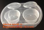 Promotional custom disposable plastic fast food bowls, plastic serving bowl,