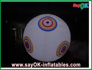 Wholesale Logo Printing Inflatable Lighting Hanging Ball For Wedding Ceremony / Stage Decoration from china suppliers