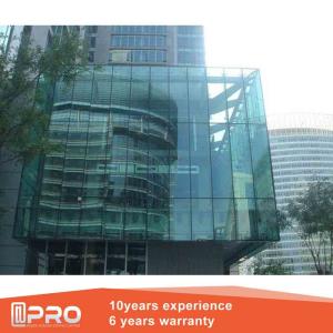 Wholesale Heatproof Structural Glazing Curtain Wall , Thermal Break Spider Curtain Wall from china suppliers