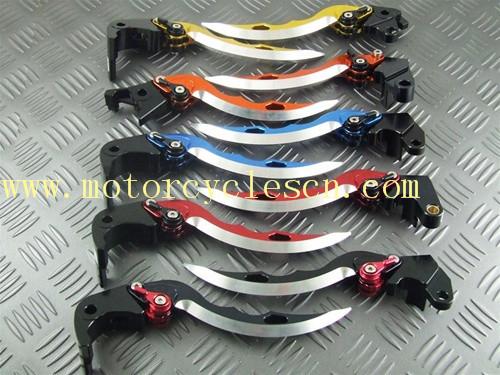 YAMAHA HONDA Motorcycle CNC Front brake lever Clutch lever R LH Bike Blue Red