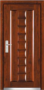 Wholesale steel wood security armored door from china suppliers