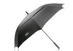 Auto Open Large Black Golf Umbrella EVA Foam Handle Black Tips 14MM Shaft