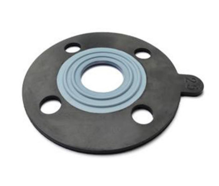 Rigidity Compression Rubber Flange Gasket Compound Encapsulated EPDM Gasket