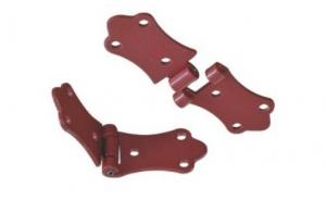 China Red Color Metal Window Hinges Hardware Fittings Used In Modular Furniture on sale