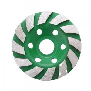 Wholesale Granite Floor Fine Grinding Turbo Segmented Cup Wheel with Resin Filled Diamond Wheel from china suppliers