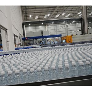 Buy cheap Stainless Steel Dynamic Accumulation Conveyor For 42,000 BPH Bottled Water from wholesalers