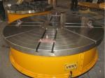 Flange Plate Floor Turning Table Stepless Frequency Adjustment Welding Rotary