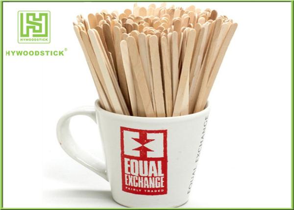 Flat Hot Chocolate Stir Sticks 140mm Standard , Biodegradable Chocolate Swirl