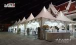 Hajj Pagoda Tent / Ramadan Tent with High Peak Tents for Catering and Stay Place
