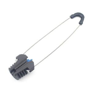 China FTTH Figure 8 Cables Anchor Drop Clamp Mounting All Pole Line Hardware on sale