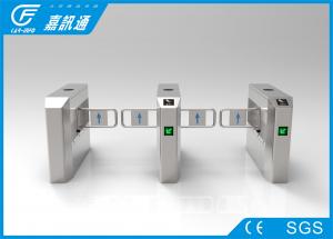 Wholesale Stadium Double Swing Gate Turnstile 40persons / Min Brcush DC Motor React Quickly from china suppliers