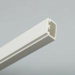 2024 White PVC Square Tube Plastic Channel Protective Sleeve