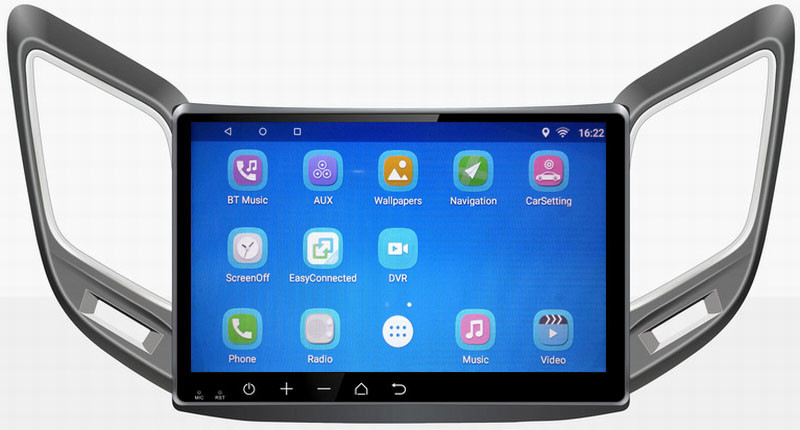 Ouchuangbo 10.1 inch car audio stereo android 6.0 for Changan CS15 with 3g wifi SWC capacitance multiple touch screen