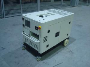 China Soundproof 10kva Small Portable Diesel Generator Open Type With Intelligent Panel on sale