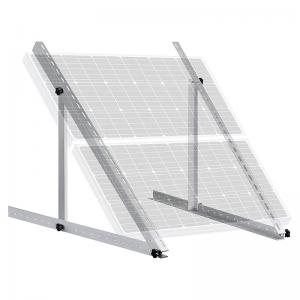 Wholesale 150Mph Solar Panel Flat Roof Tilt Mount Up To 4