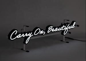 Wholesale 12cm 3D Neon Light Design Plastic Neon Sign Beer Backboards from china suppliers