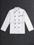 Double Buttons Unisex Design Pure Cotton Executive Chef Coats