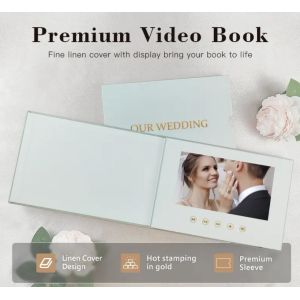 Buy cheap Promotional Digital Screen Wedding Invitation Greeting Card Lcd Video Album from wholesalers