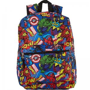 China New Fashion Kids Graffiti Spiderman Captain for Kids and Adults 16 Inch Backpack on sale