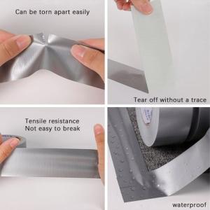 Wholesale Hot Melt Adhesive Waterproof Cloth Duct Tape 72mm Width Transparent from china suppliers